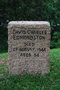 Stanley Military Cemetery - Edmondston, David Charles